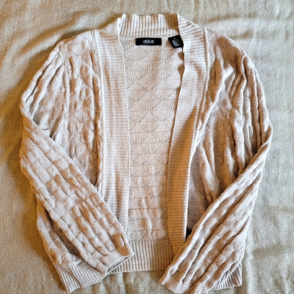 Verve open front cardigan!